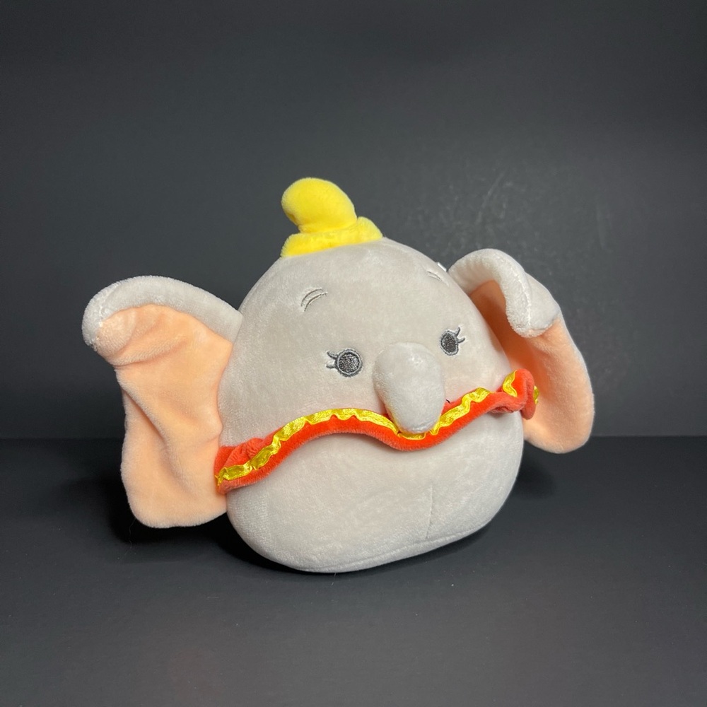 2021 Squishmallow 8” DUMBO the ELEPHANT DISNEY NWT Kellytoys Stuffed Animal Toy